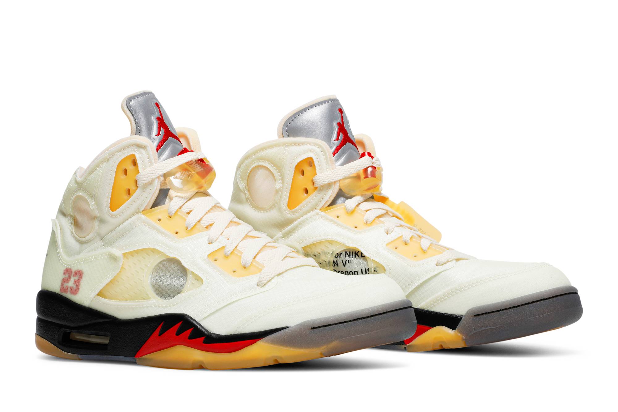 Off-White x Air Jordan 5 SP Sail  DH8565-100 IGFul