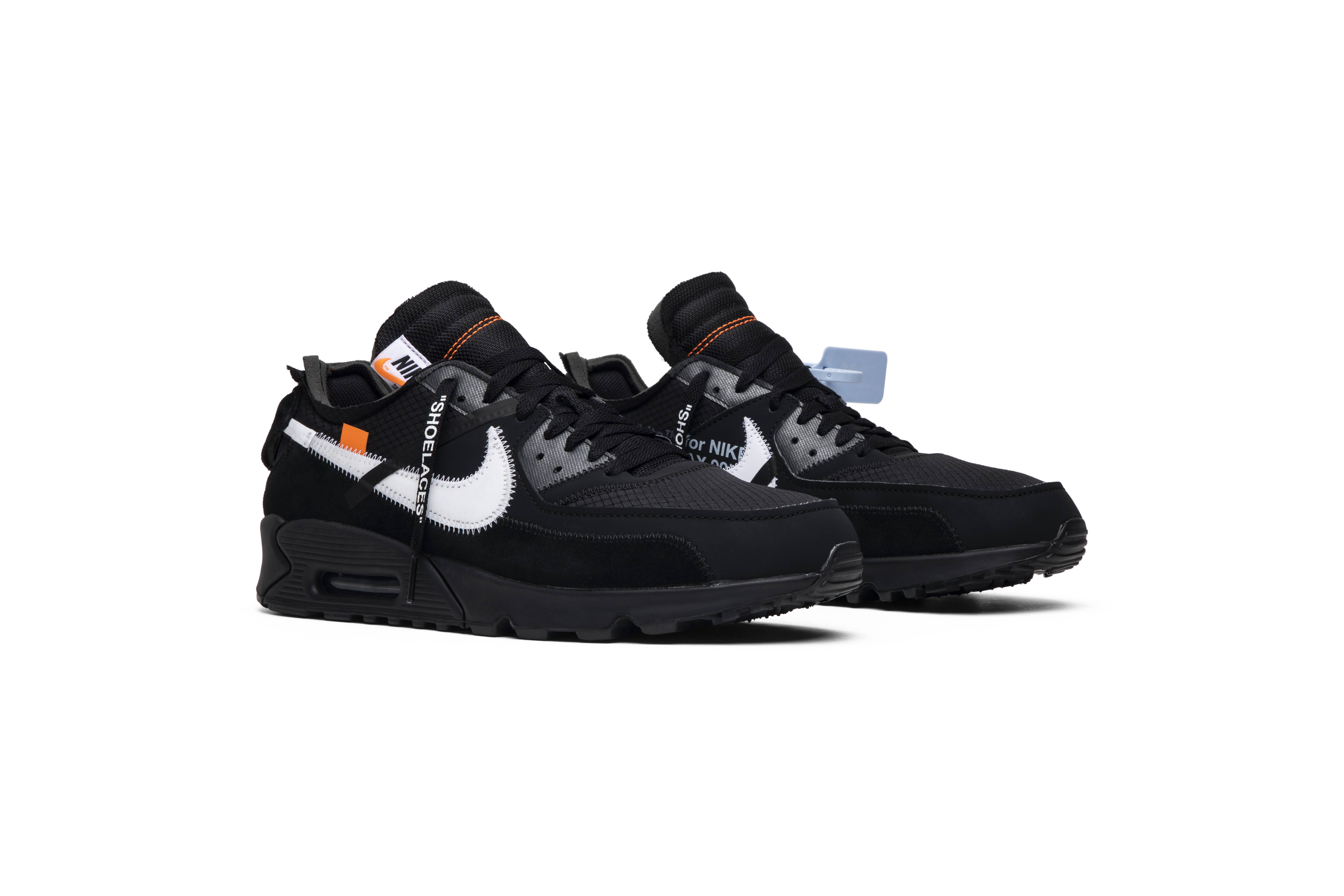 Off-White x Nike Air Max 90 Black AA7293-001 IGFul