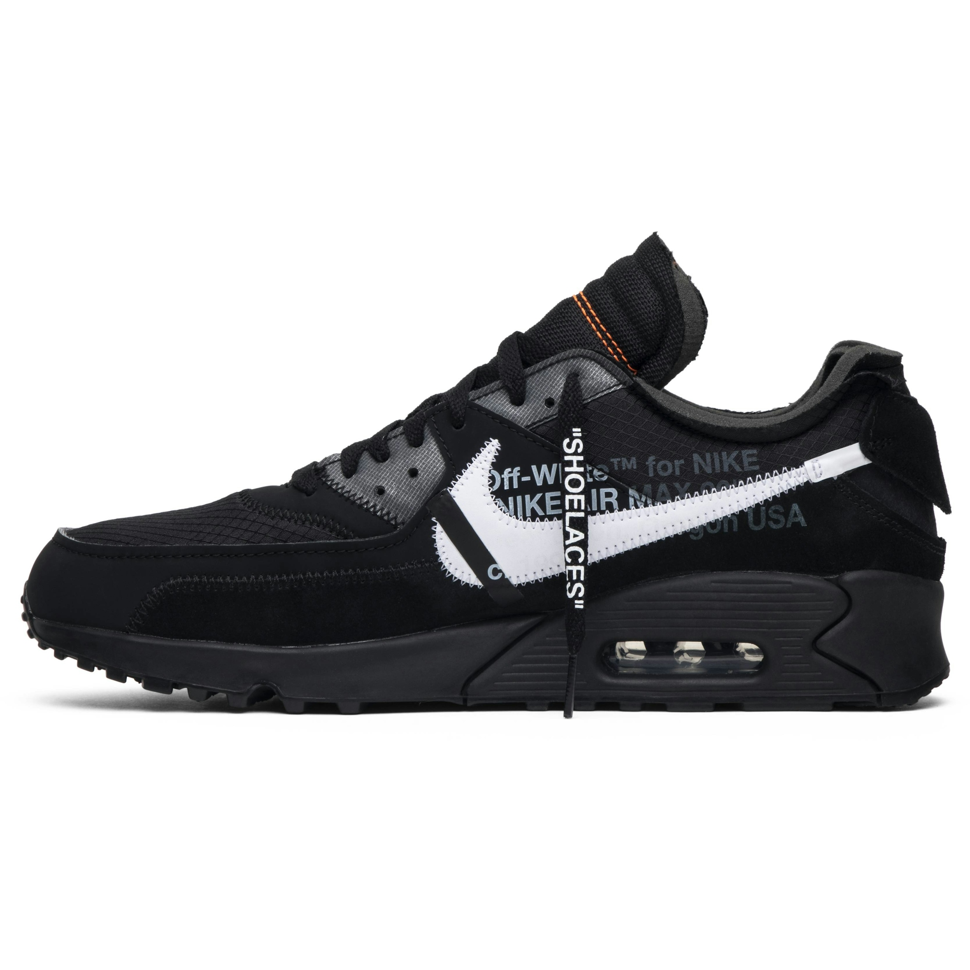 Off-White x Nike Air Max 90 Black AA7293-001 IGFul