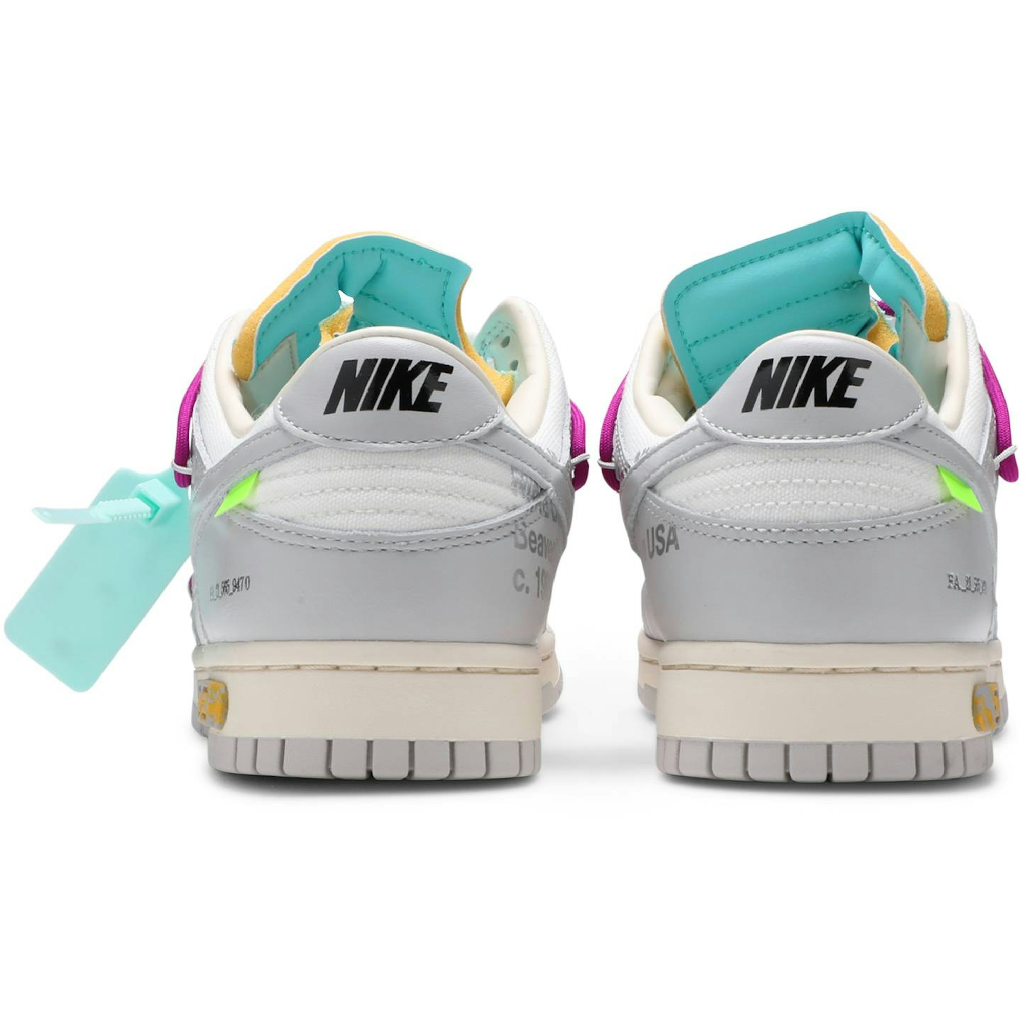 Off-White x Nike Dunk Low Dear Summer – 21 of 50 DM1602-100 IGFul