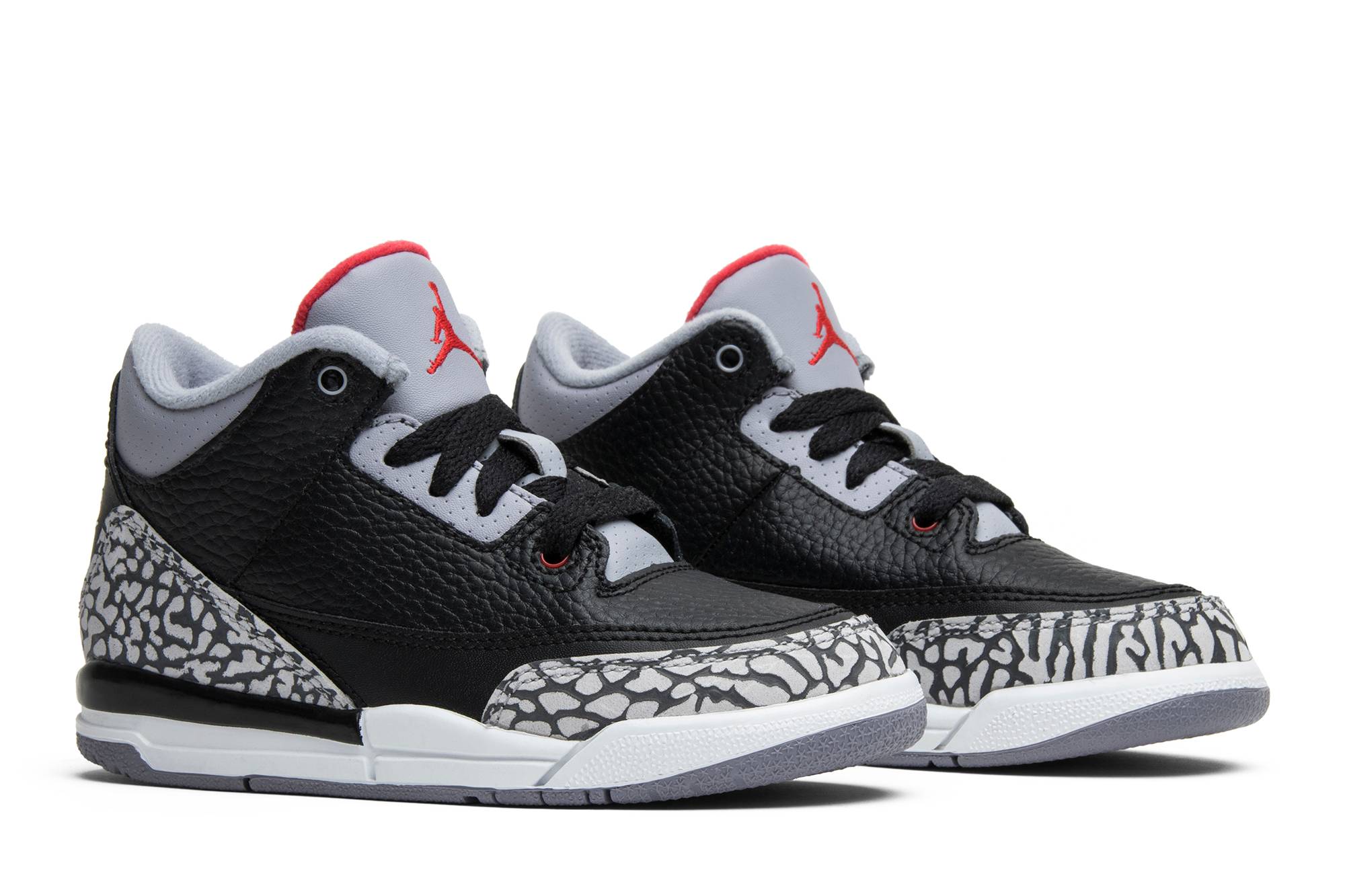 (Preschool) Air Jordan 3 Retro OG 2018 Black Cement 429487-021 IGFul