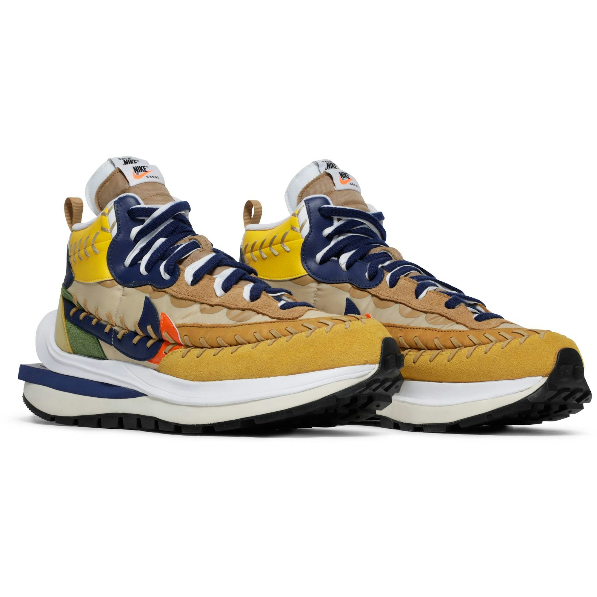 sacai x Jean Paul Gaultier x Nike Vaporwaffle ‚Sesame‘ DH9186-200
