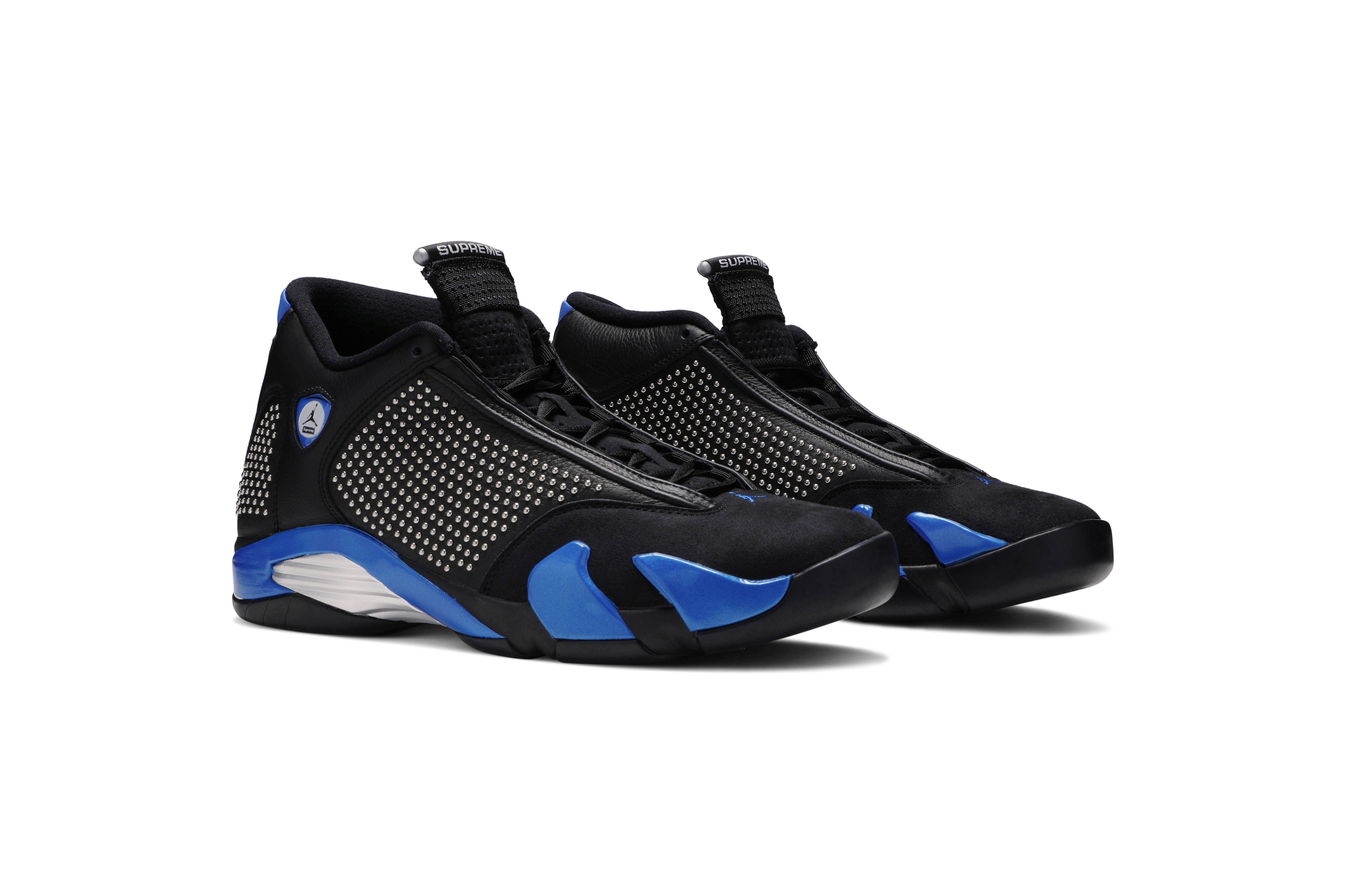 Supreme x Air Jordan 14 Retro ‘Black’ BV7630-004