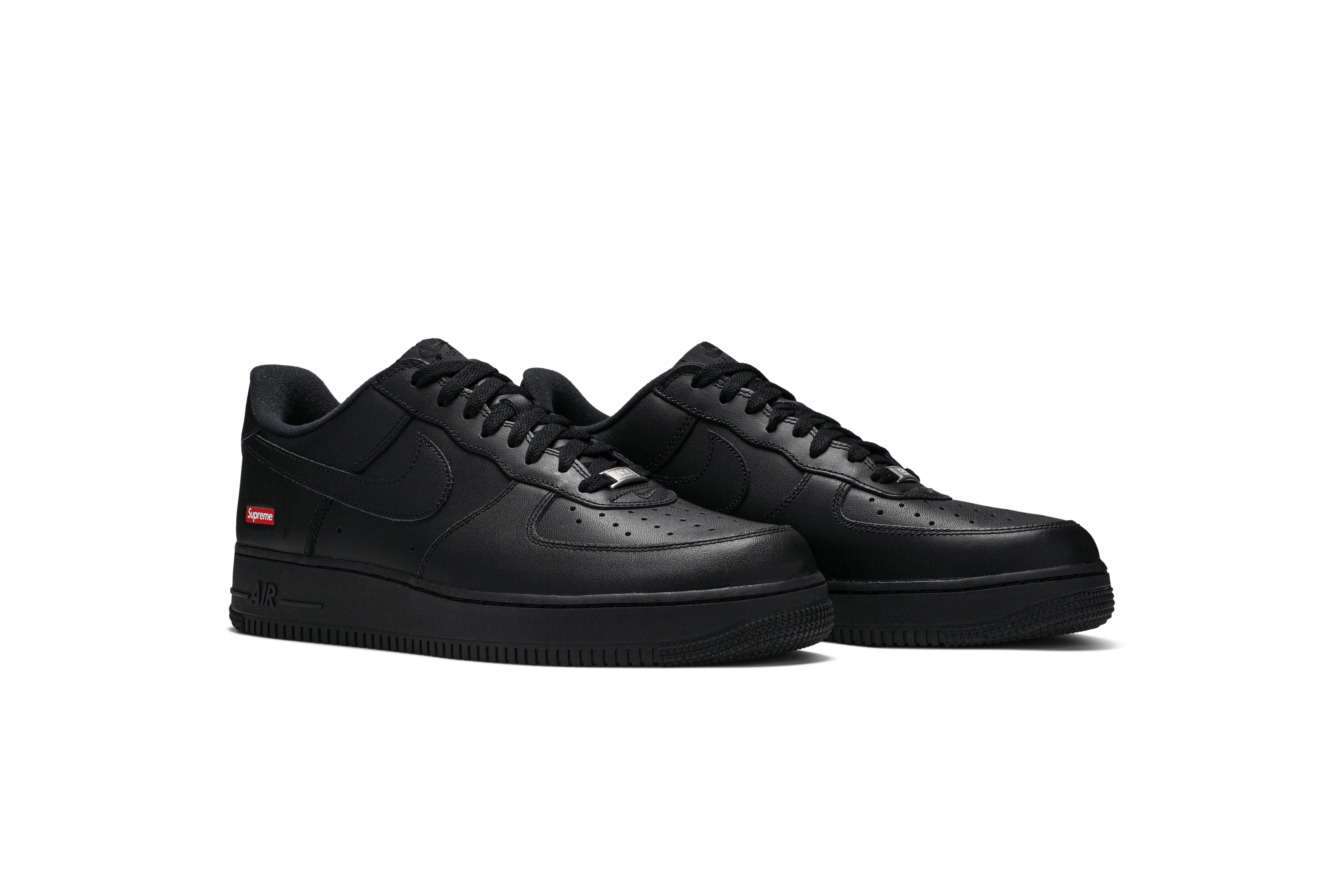 Supreme x Nike Air Force 1 Low Box Logo – Black CU9225-001 IGFul
