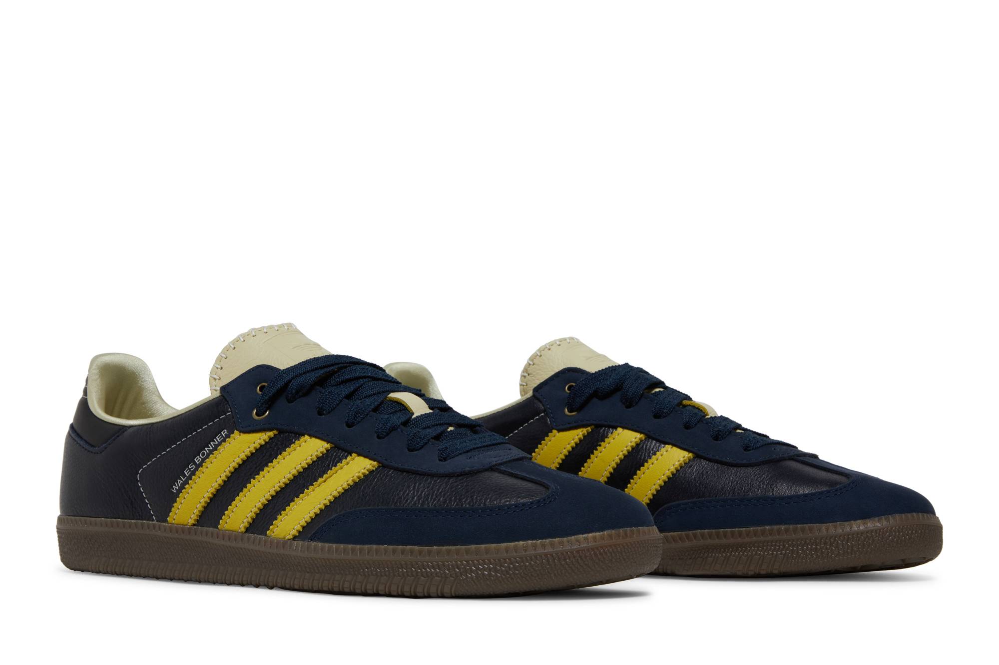 Wales Bonner x adidas Samba Collegiate Navy Yellow S42595 IGFul