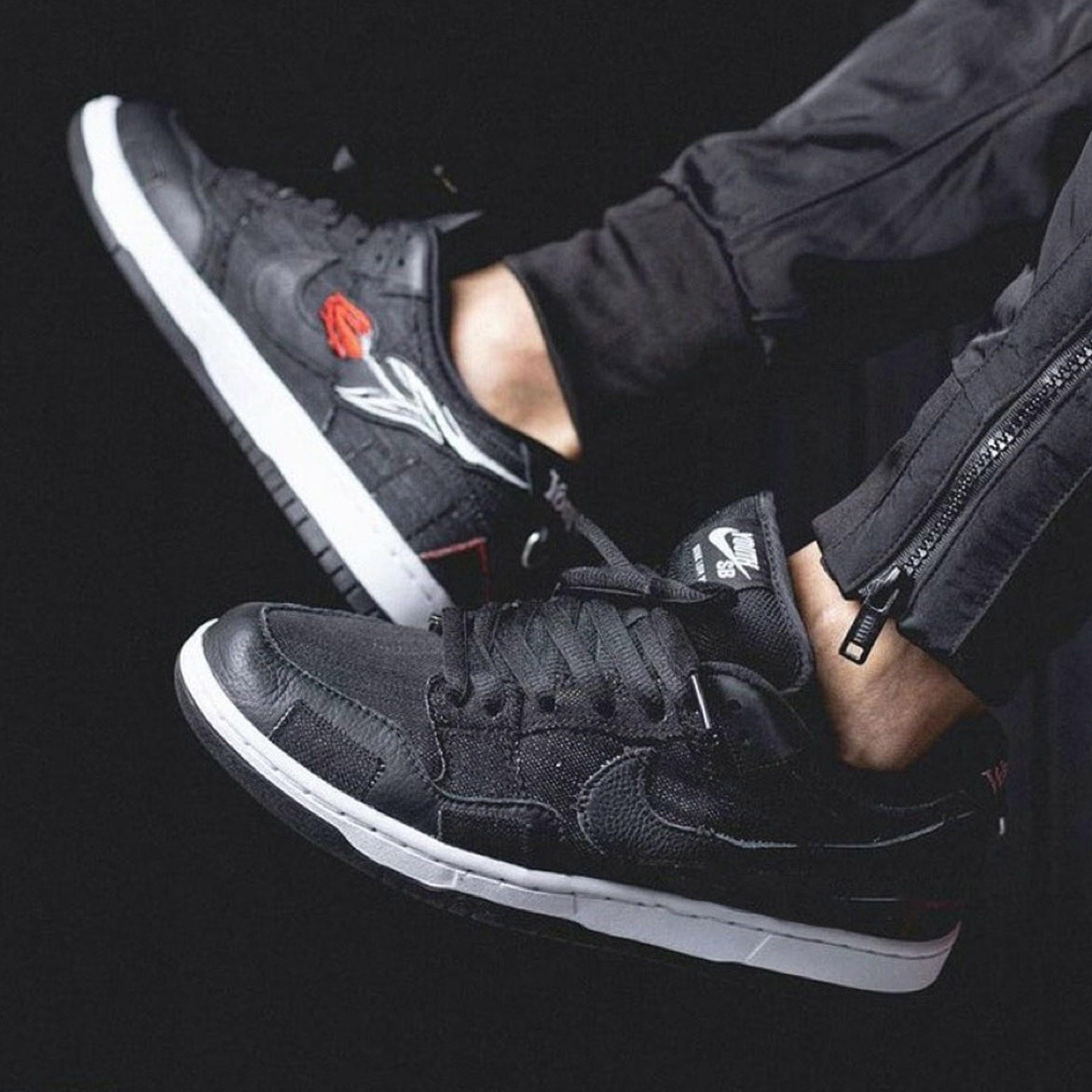 Wasted Youth x Nike Dunk Low SB ‘Black Denim’