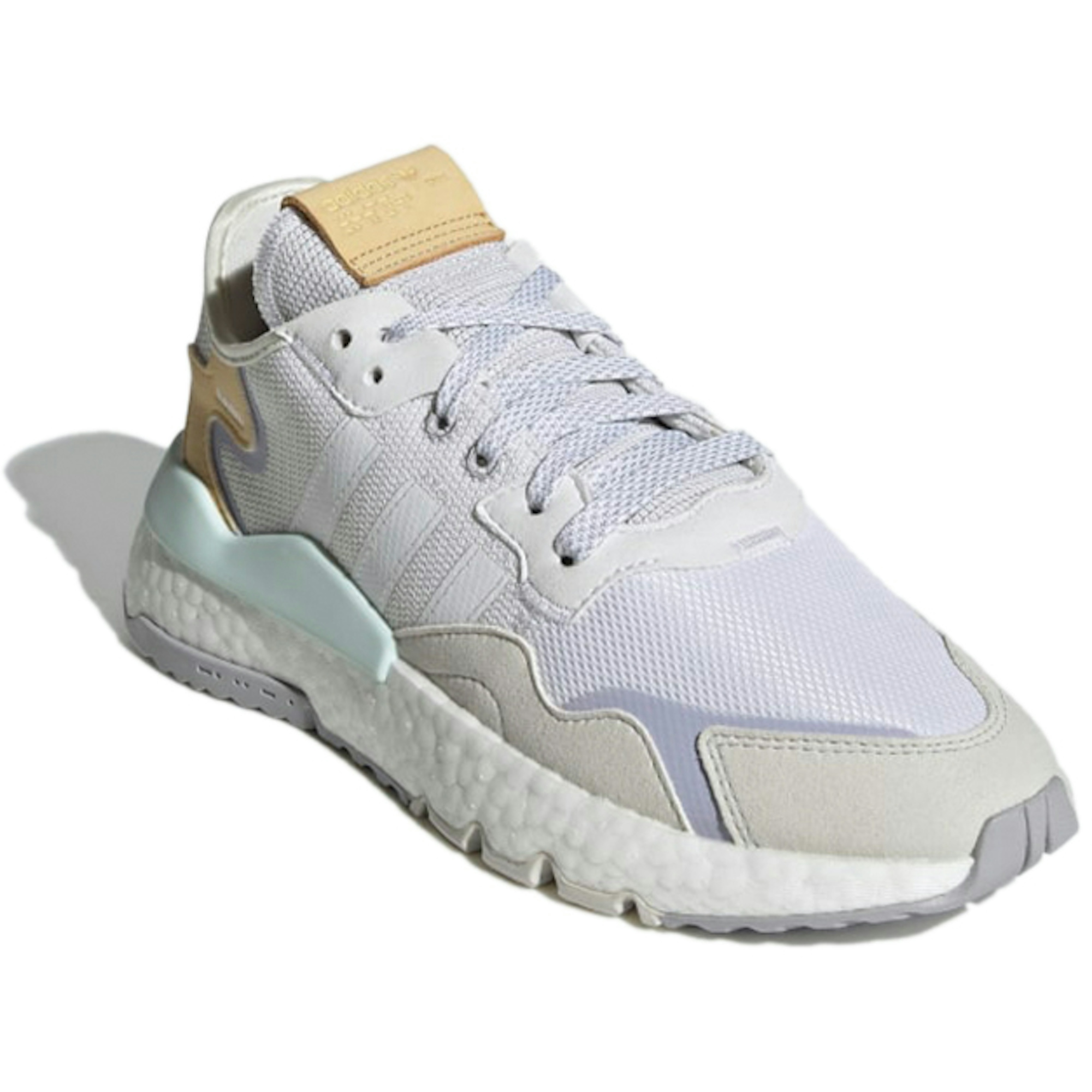 (W) adidas Originals Nite Jogger ‘White Gray Purple’ H01728