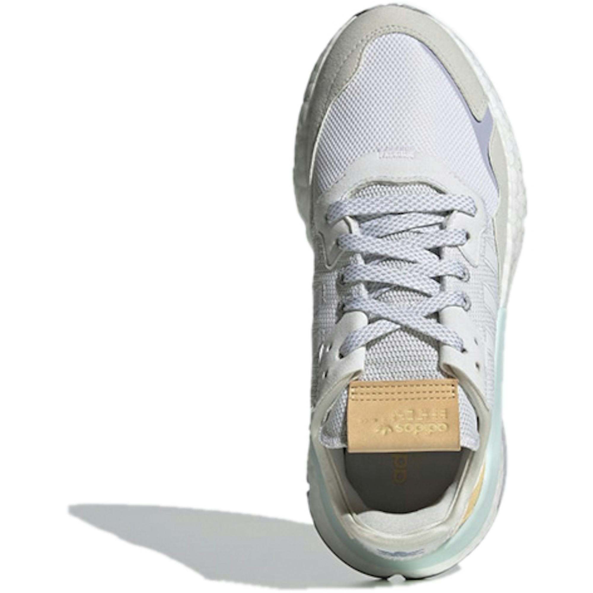 (W) adidas Originals Nite Jogger ‘White Gray Purple’ H01728