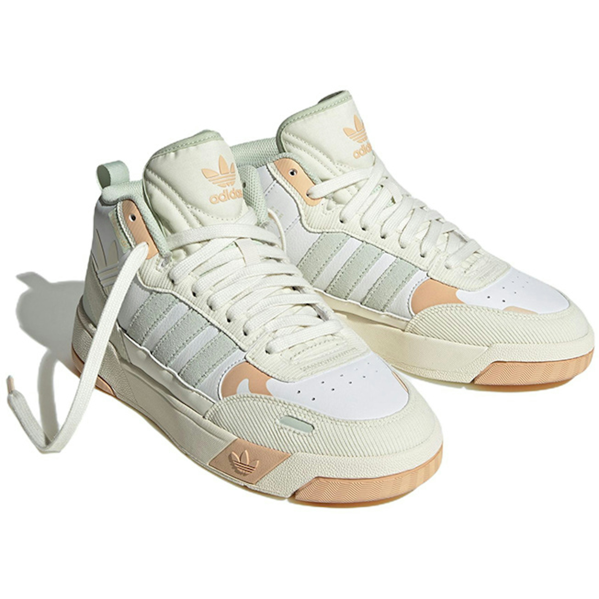 (W) adidas Originals Post Up ‘White Orange’ IE1902