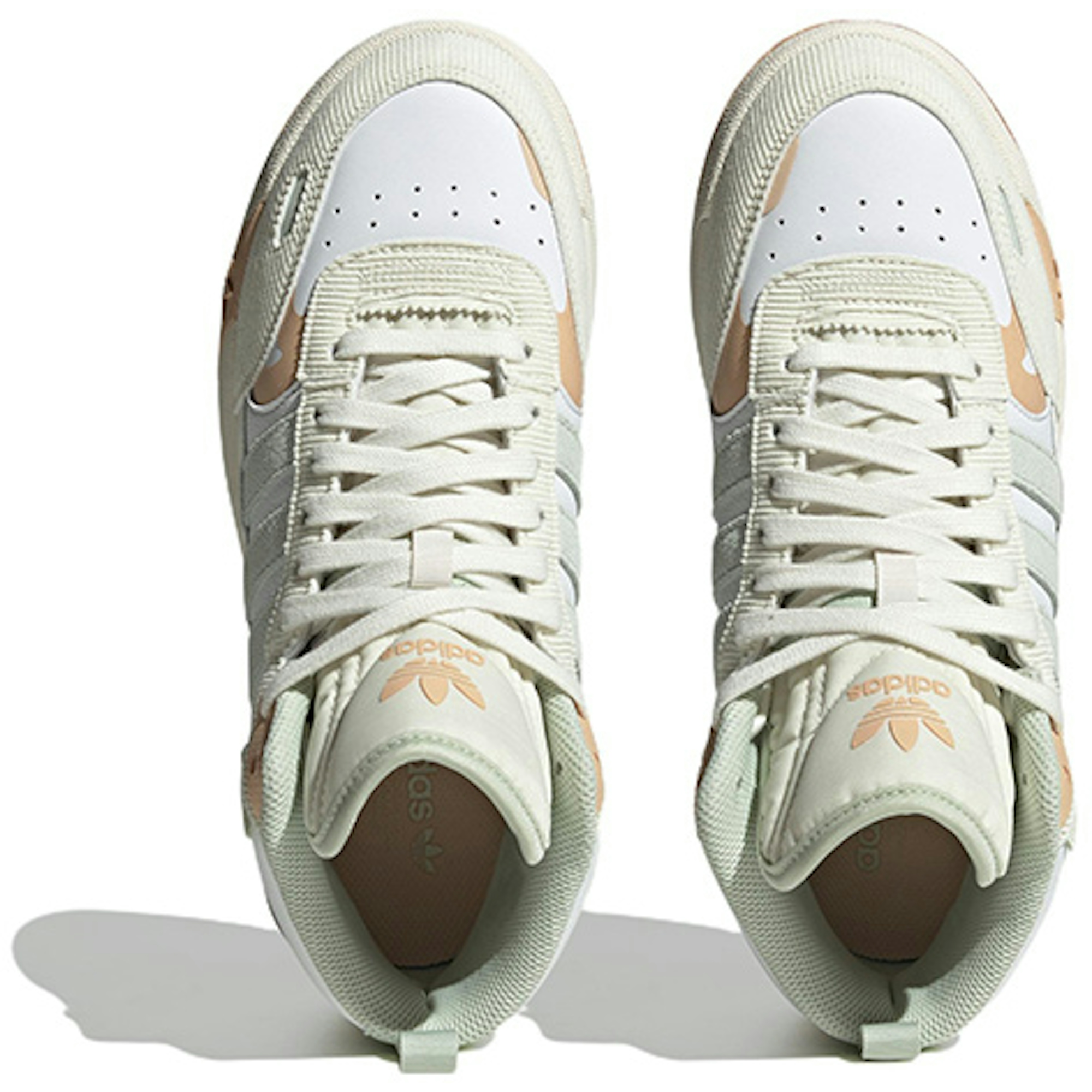 (W) adidas Originals Post Up ‘White Orange’ IE1902