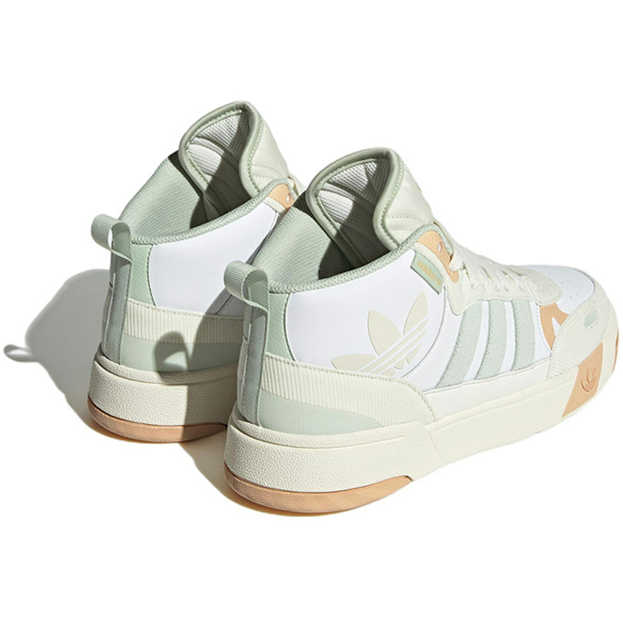 (W) adidas Originals Post Up ‘White Orange’ IE1902