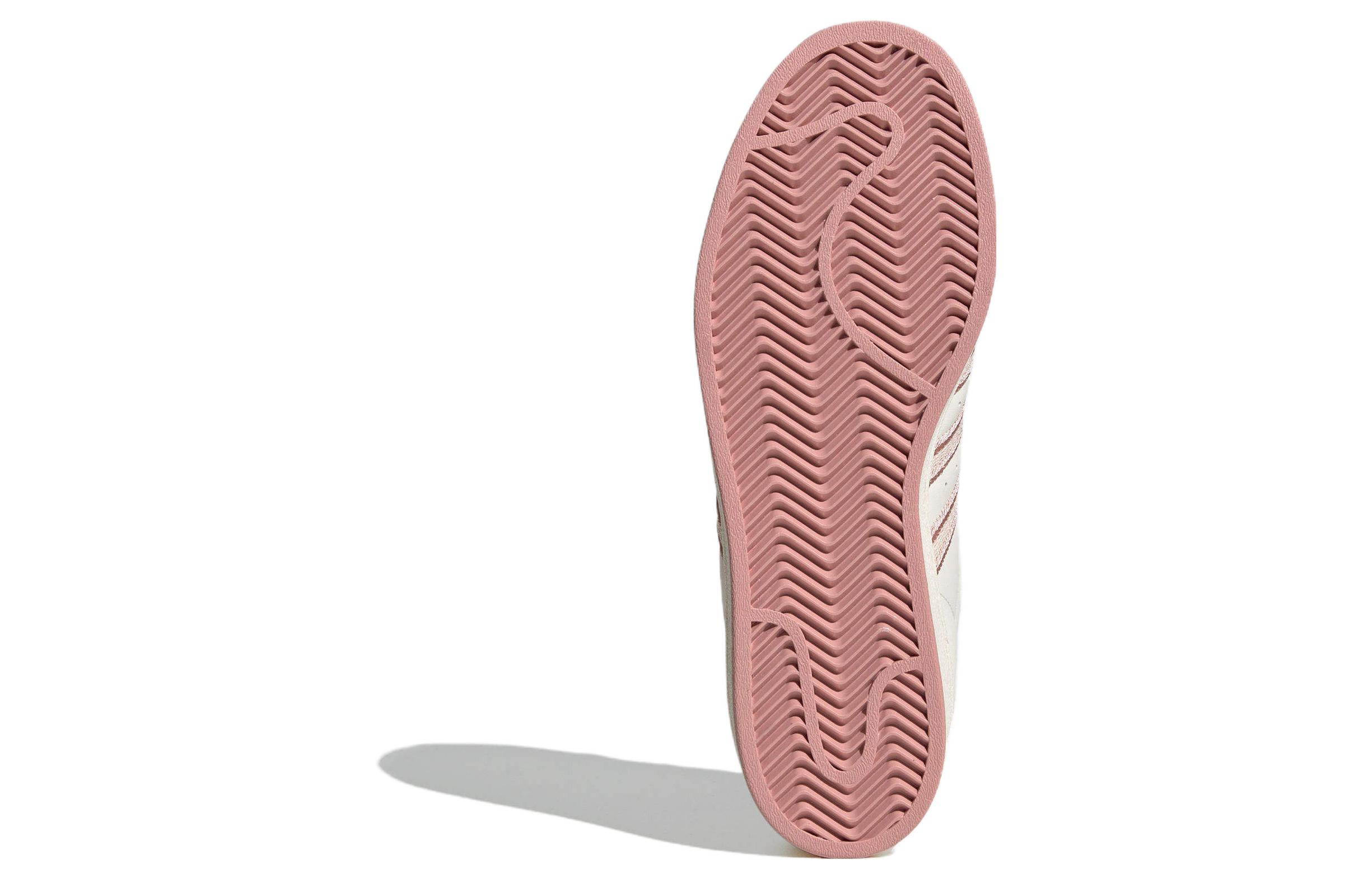 (W) adidas Originals Superstar Shoes Cream White Pink IE5528 IGFul