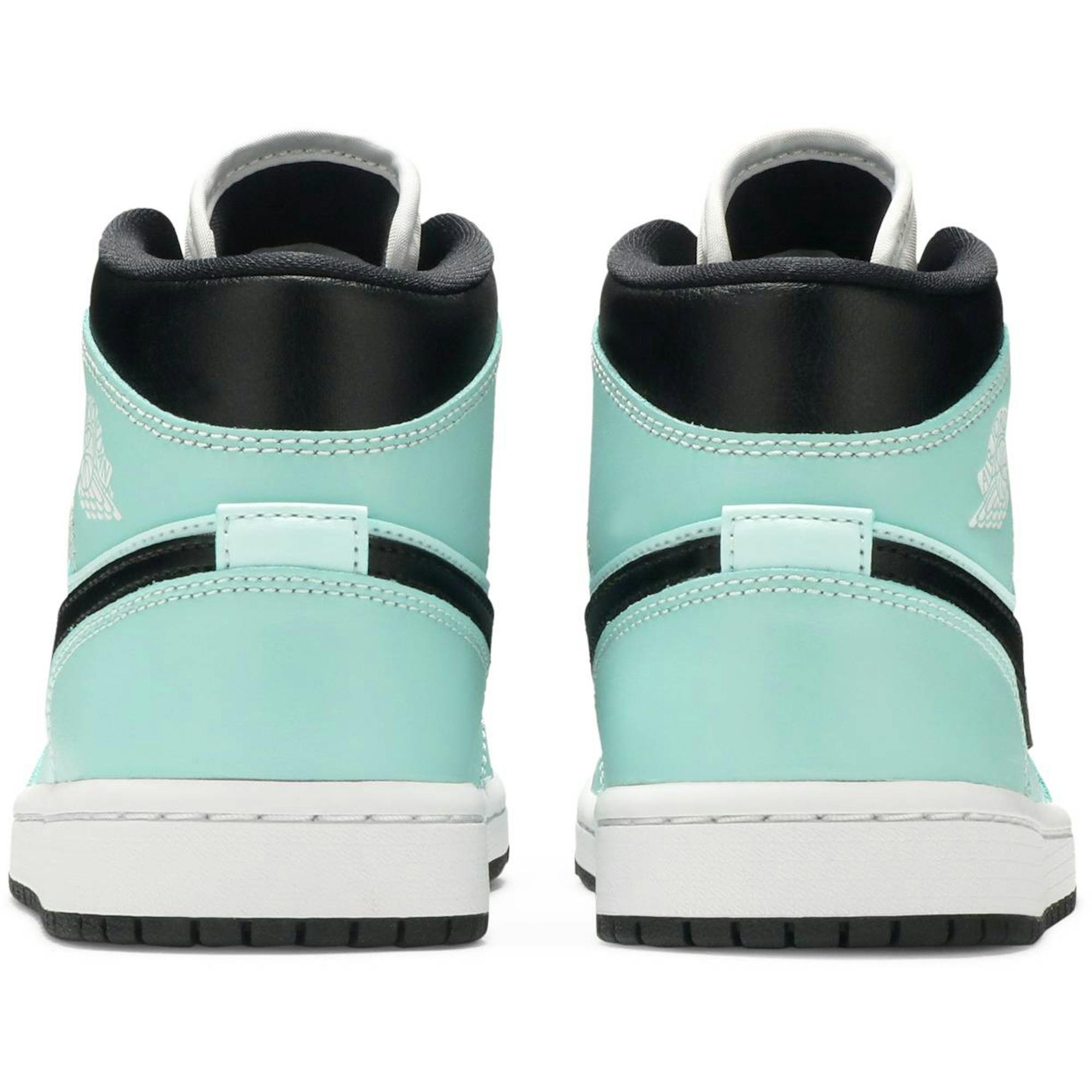 (W) Air Jordan 1 Mid Aqua Black BQ6472-300 IGFul