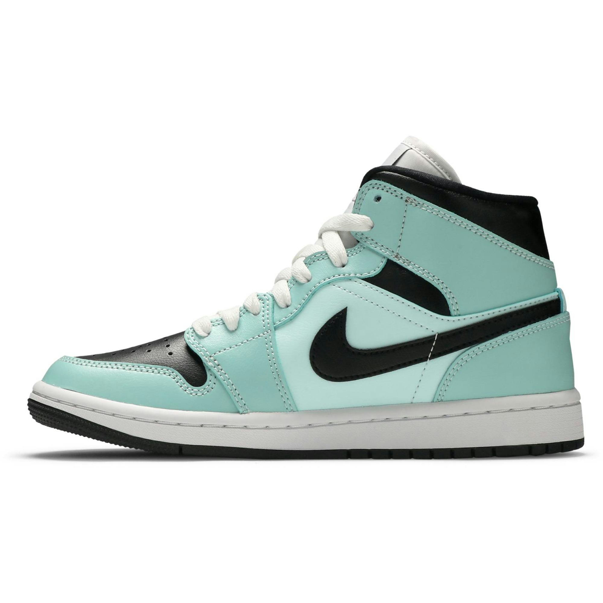 (W) Air Jordan 1 Mid Aqua Black BQ6472-300 IGFul