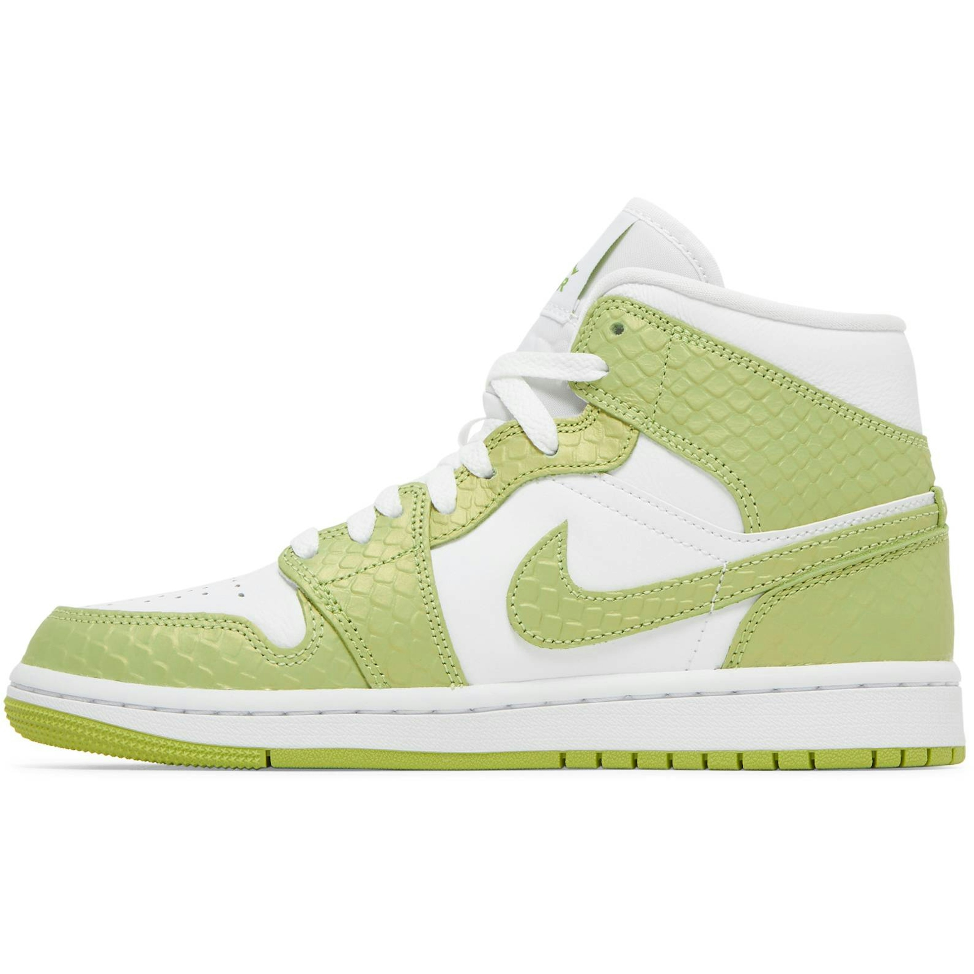 (W) Air Jordan 1 Mid SE Green Python DV2959-113 IGFul
