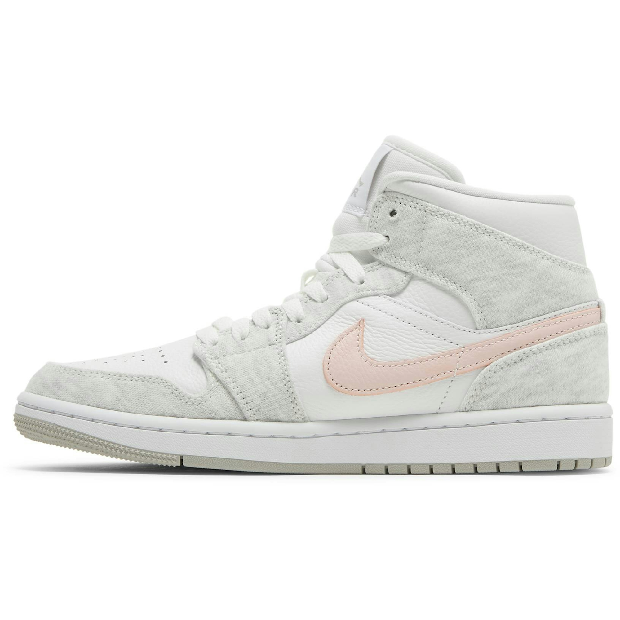 (W) Air Jordan 1 Mid SE White Light Iron Ore DN4045-001 IGFul
