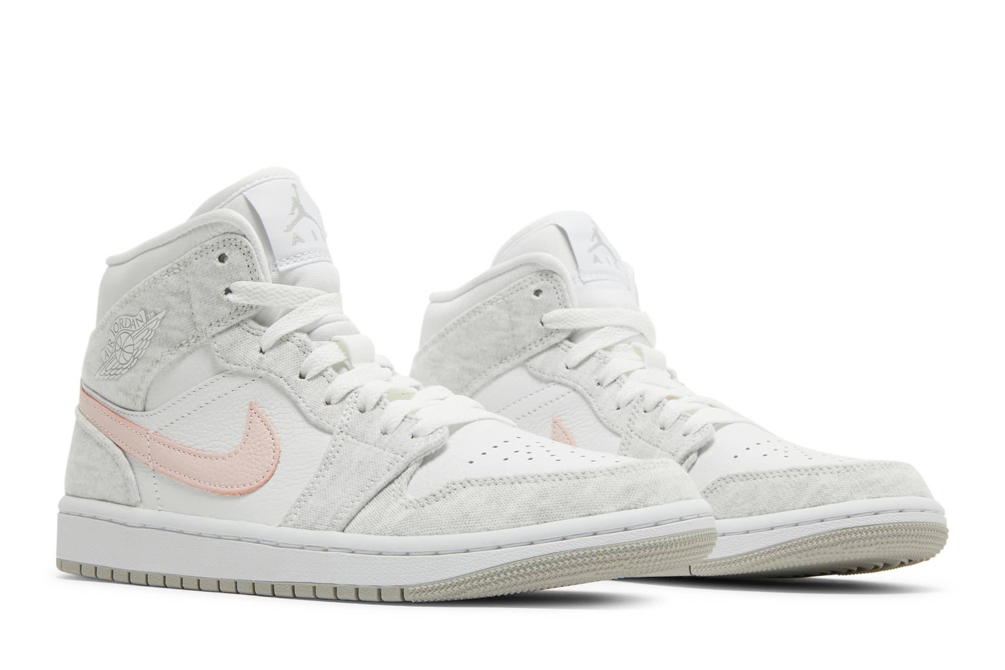(W) Air Jordan 1 Mid SE White Light Iron Ore DN4045-001 IGFul