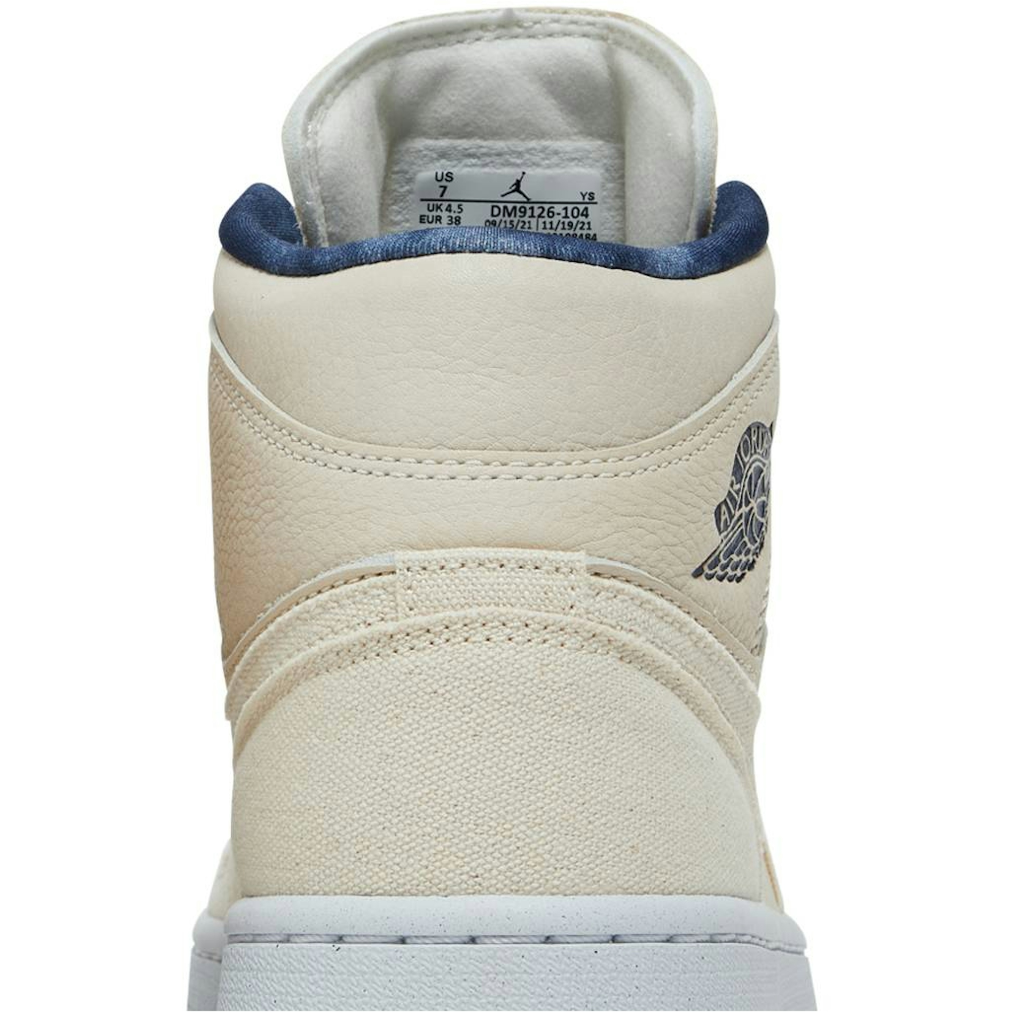 (W) Air Jordan 1 Mid SE White Midnight Navy DM9126-104 IGFul