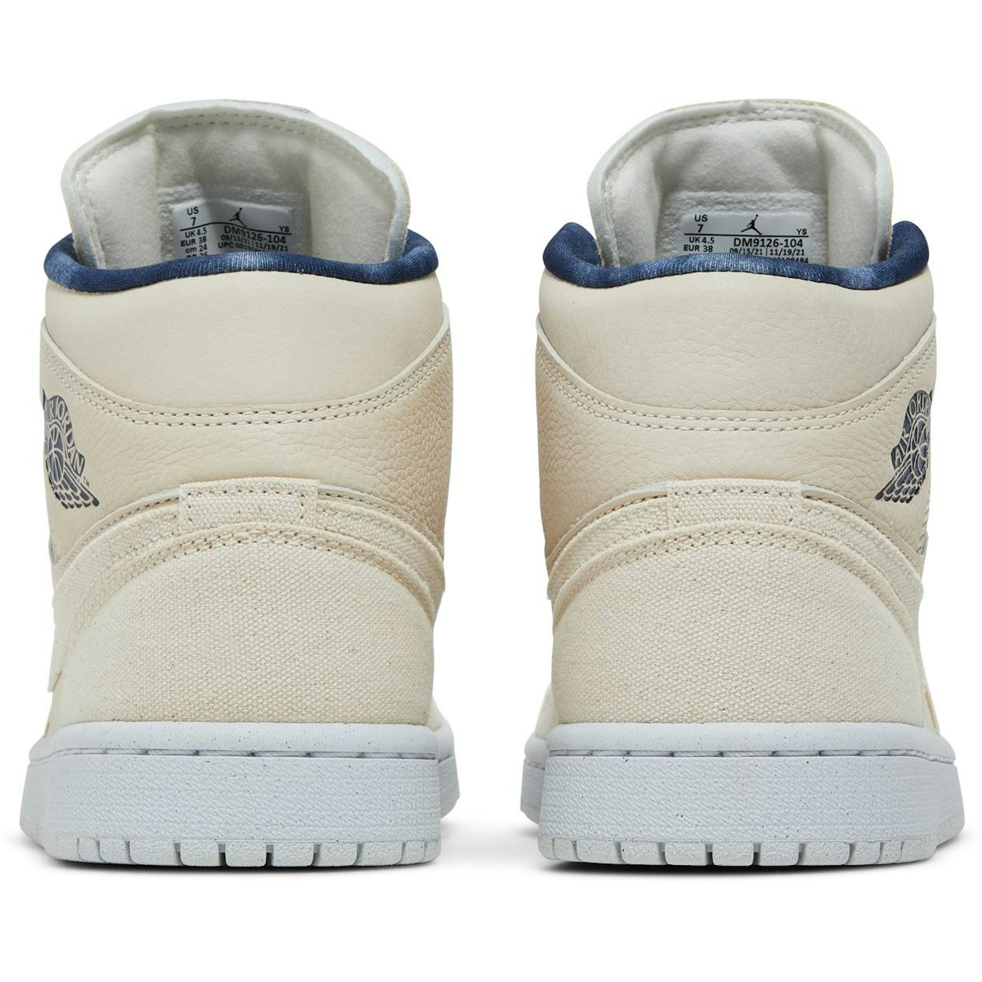 (W) Air Jordan 1 Mid SE White Midnight Navy DM9126-104 IGFul