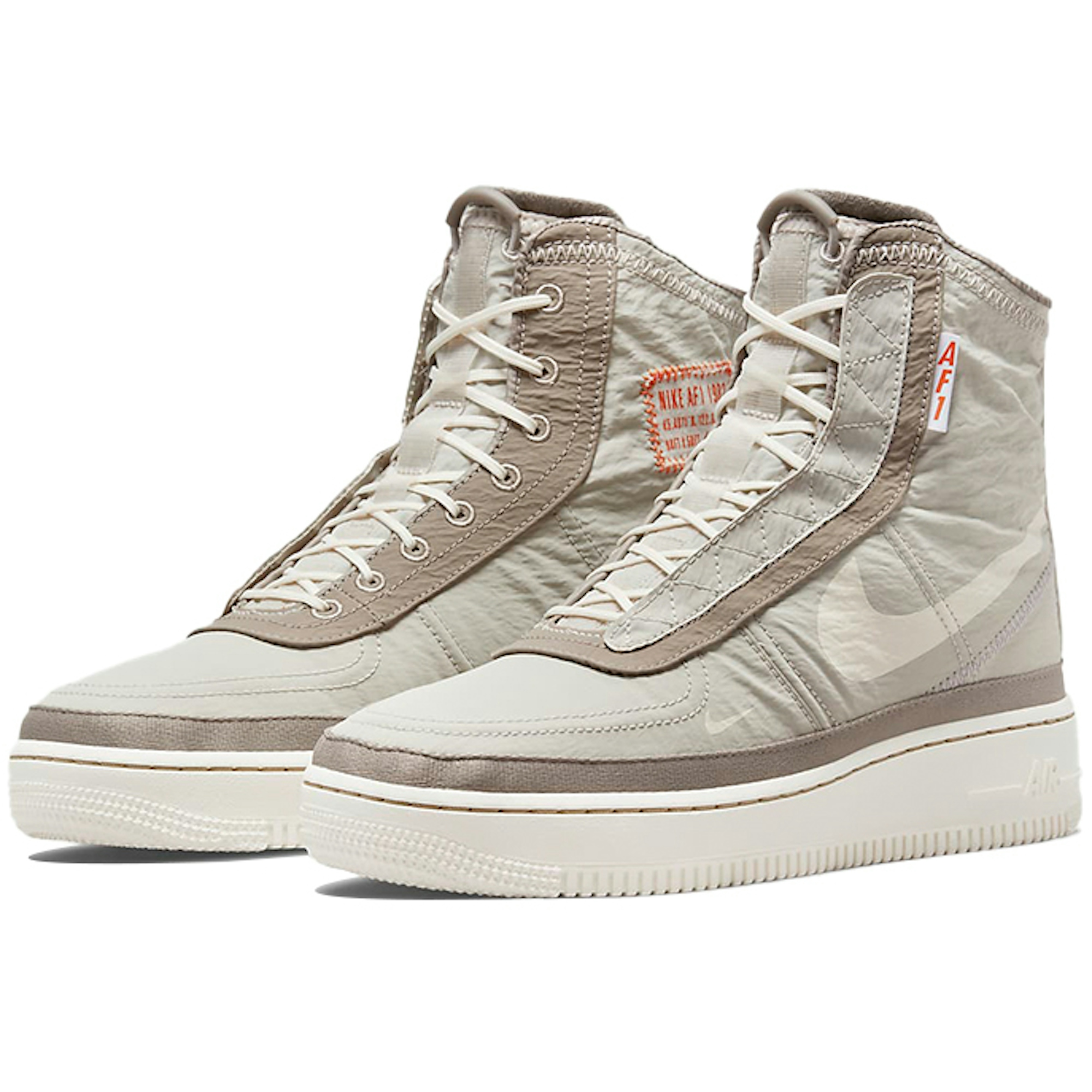 (W) Nike Air Force 1 AF1 Shell ‘Brown’ DO7450-211