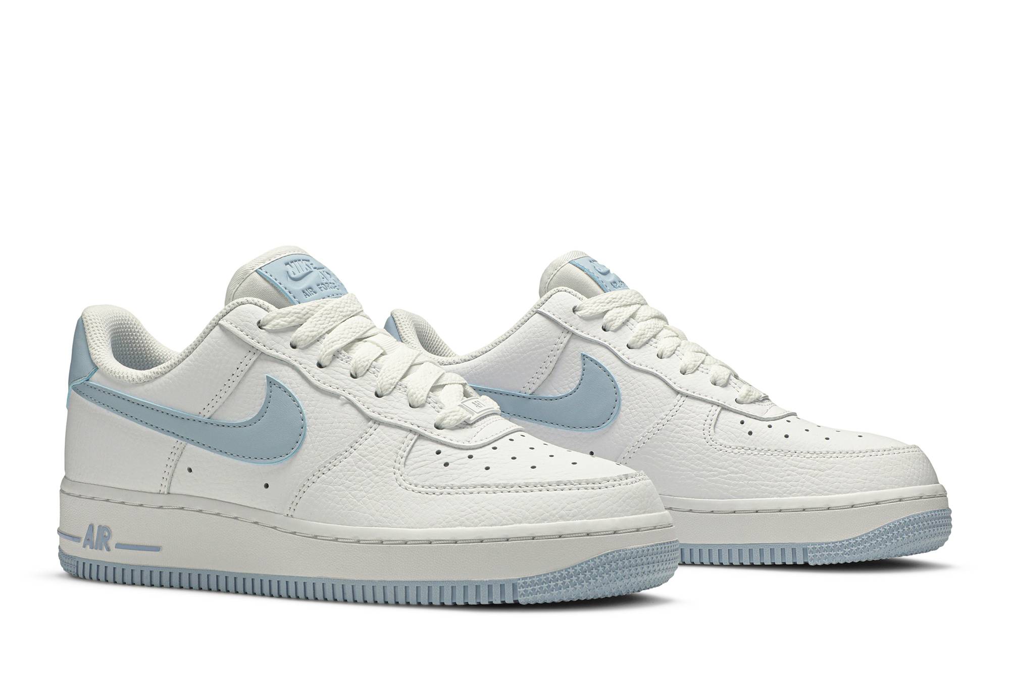 (W) Nike Air Force 1 Low 07 Patent Light Armory Blue AH0287-104 IGFul