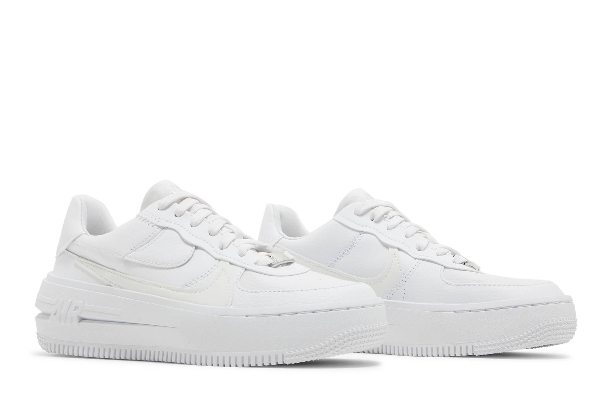 (W) Nike Air Force 1 PLT.AF.ORM ‘Triple White’ DJ9946-100