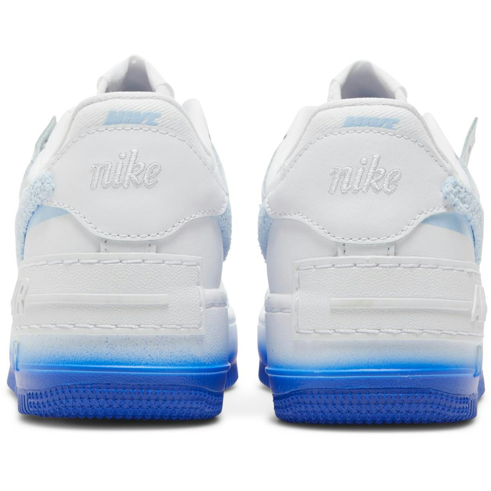 (W) Nike Air Force 1 Shadow ‘Chenille Swoosh – Blue Tint’ FJ4567-100