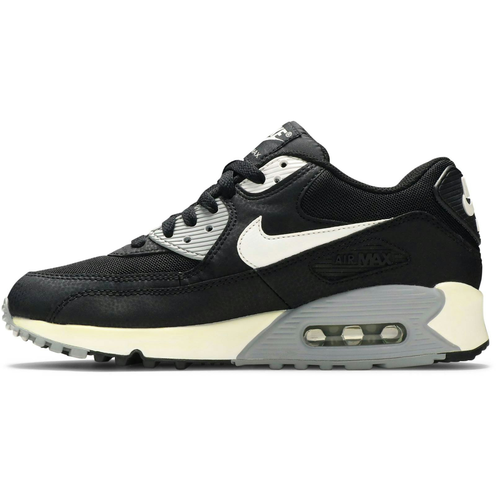 (W) Nike Air Max 90 Essential ‘Black Wolf Grey’ 616730-012
