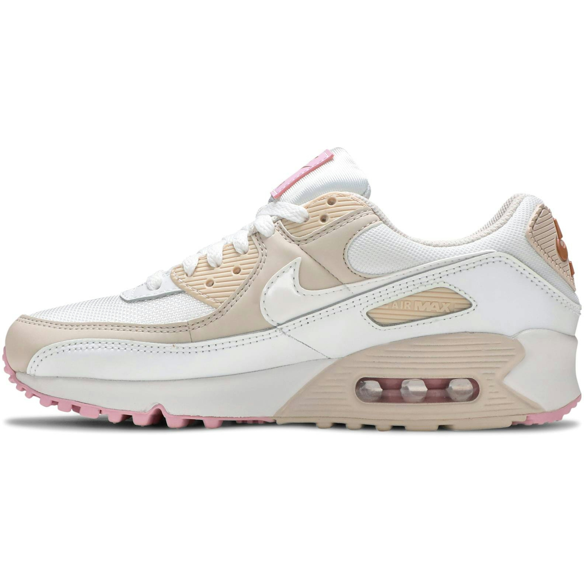 (W) Nike Air Max 90 Summit White Light Orewood Brown CT1873-100