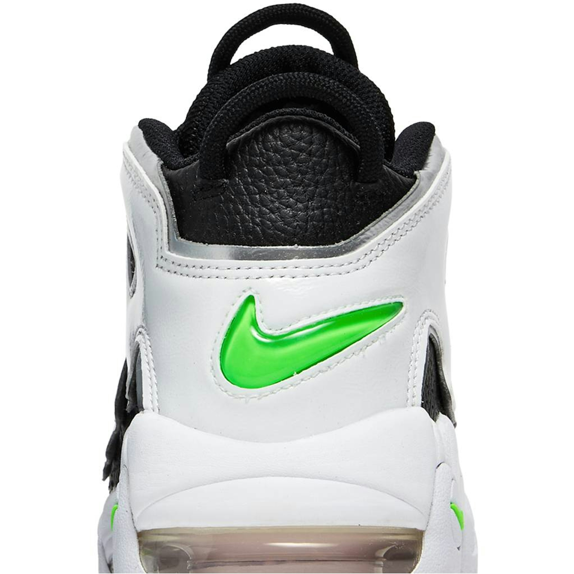 (W) Nike Air More Uptempo Black Metallic Silver DN8008-001 IGFul