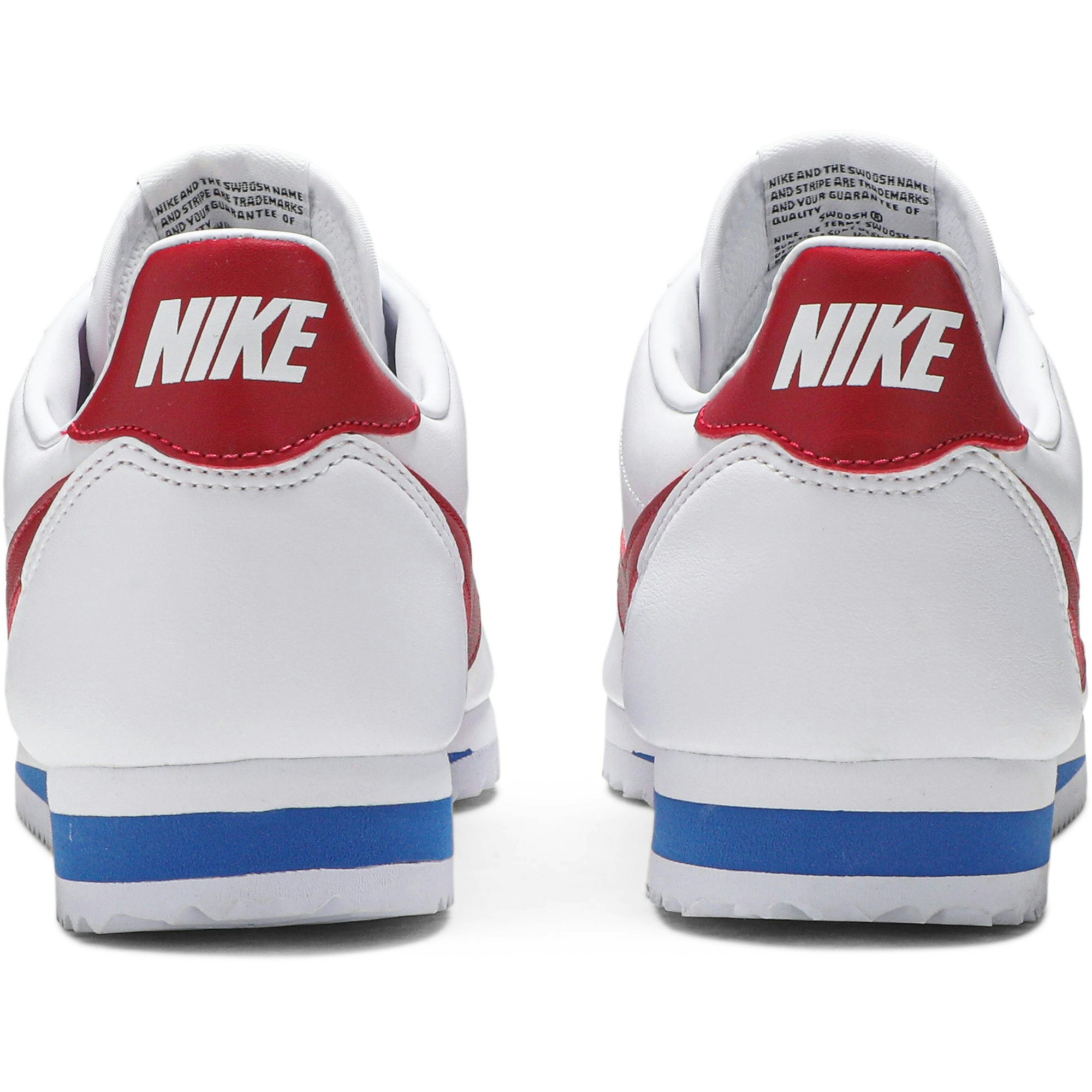 (W) Nike Classic Cortez Leather ‘White Red’ 807471-103