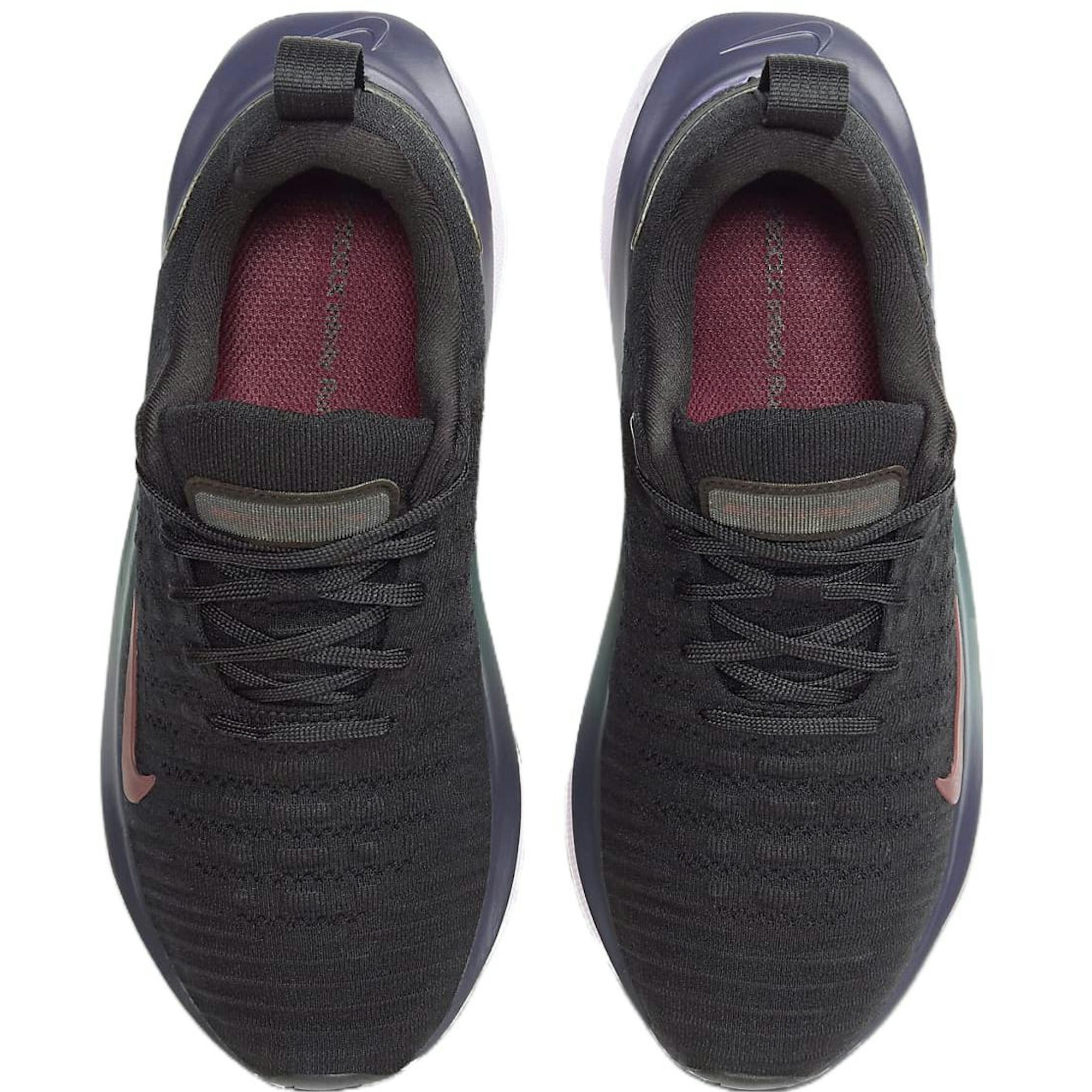 (W) Nike React Infinity Run Flyknit 4 ‘Black Purple’ DR2670-008