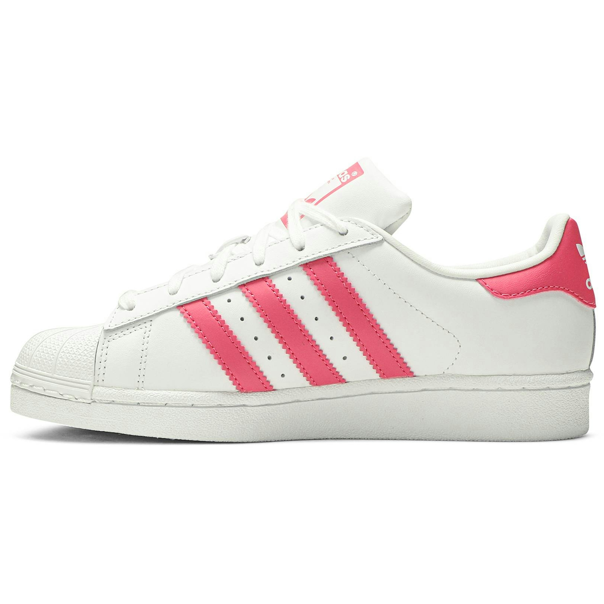(Y) adidas Superstar J ‘White Real Pink’ CG6608